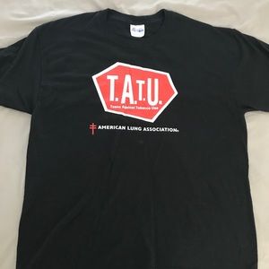 vintage T.A.U t shirt Teens against Tobacco shirt